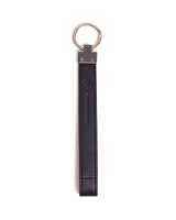 Rescued Leather Keychain