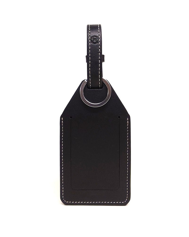Rescued Leather Luggage Tag