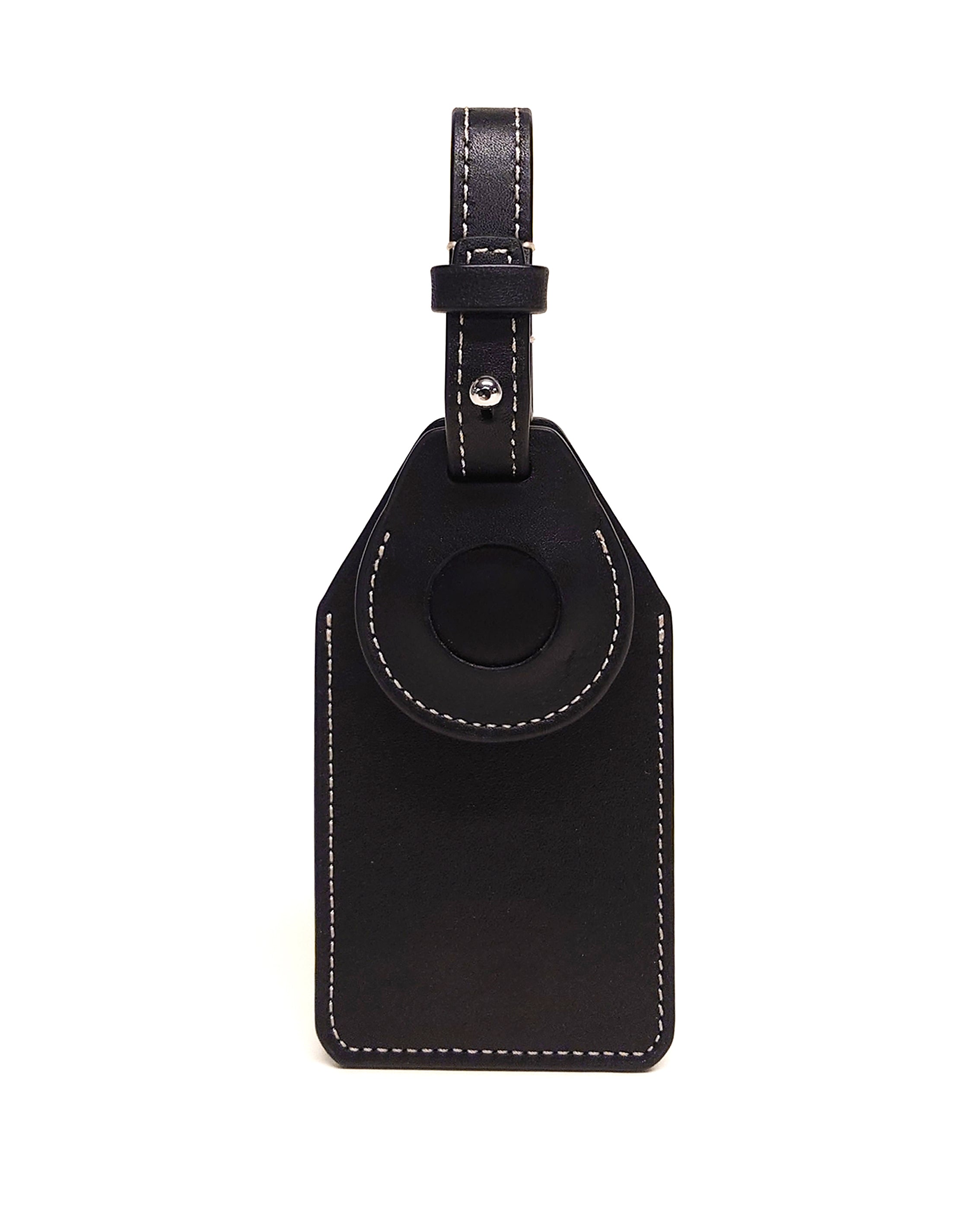 Rescued Leather Luggage Tag