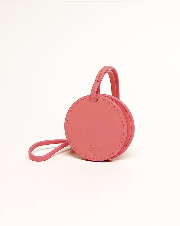 Rescued Leather Compact Mirror
