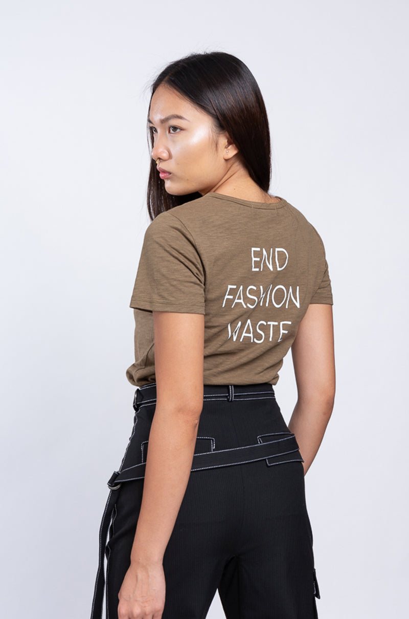 'End Fashion Waste' Tee